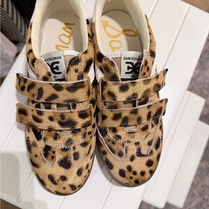 Sam Edelman Talia Leopard Print Sneakers